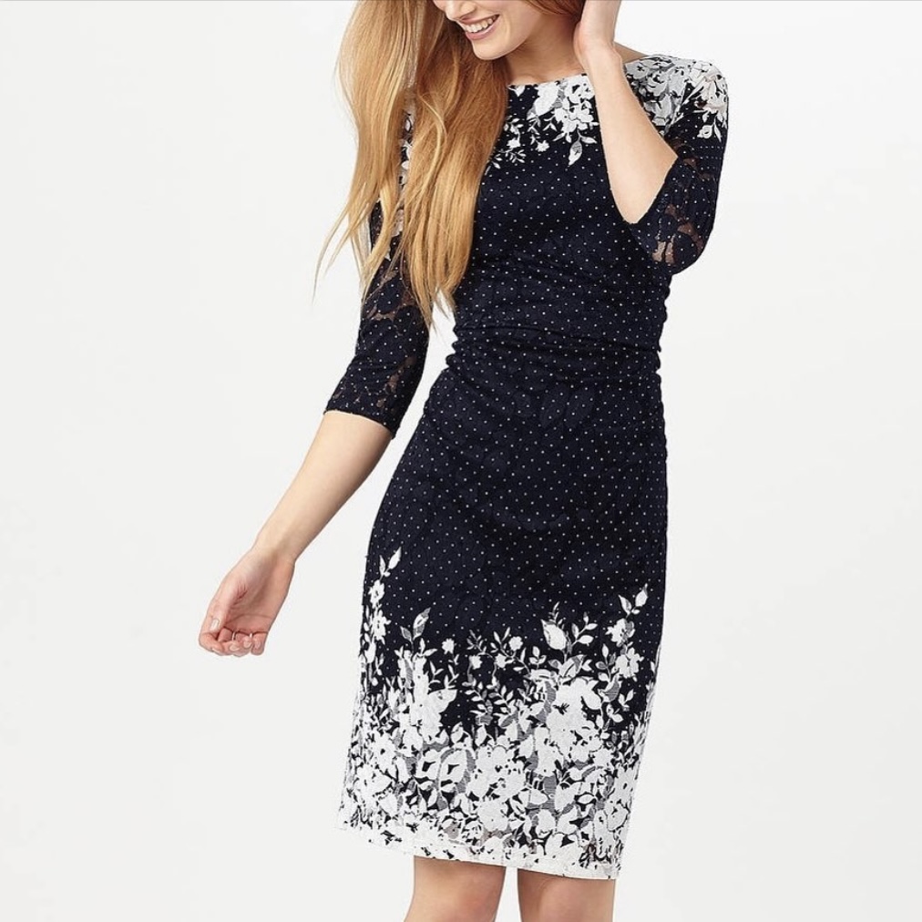 Sukienka z koronki Phase Eight